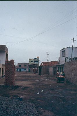Calle sin pavimentar en el Distrito San Martin de Porres, Lima
CIPUR, 1983




Palabras clave: BARRIO LIMA