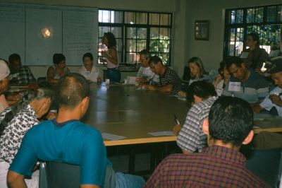 Mesas de trabajo comunitario
Cehap 2001
Palabras clave: BELEN PARTICIPACION