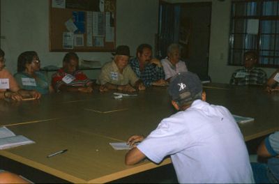Mesas de trabajo comunitario
Cehap 2001
Palabras clave: BELEN PARTICIPACION
