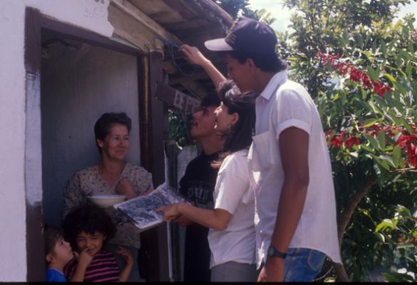 Habitante encuestada sobre problemas de vivienda Nuevos Conquistadores
Cehap
1984




Palabras clave: DESASTRES SIG