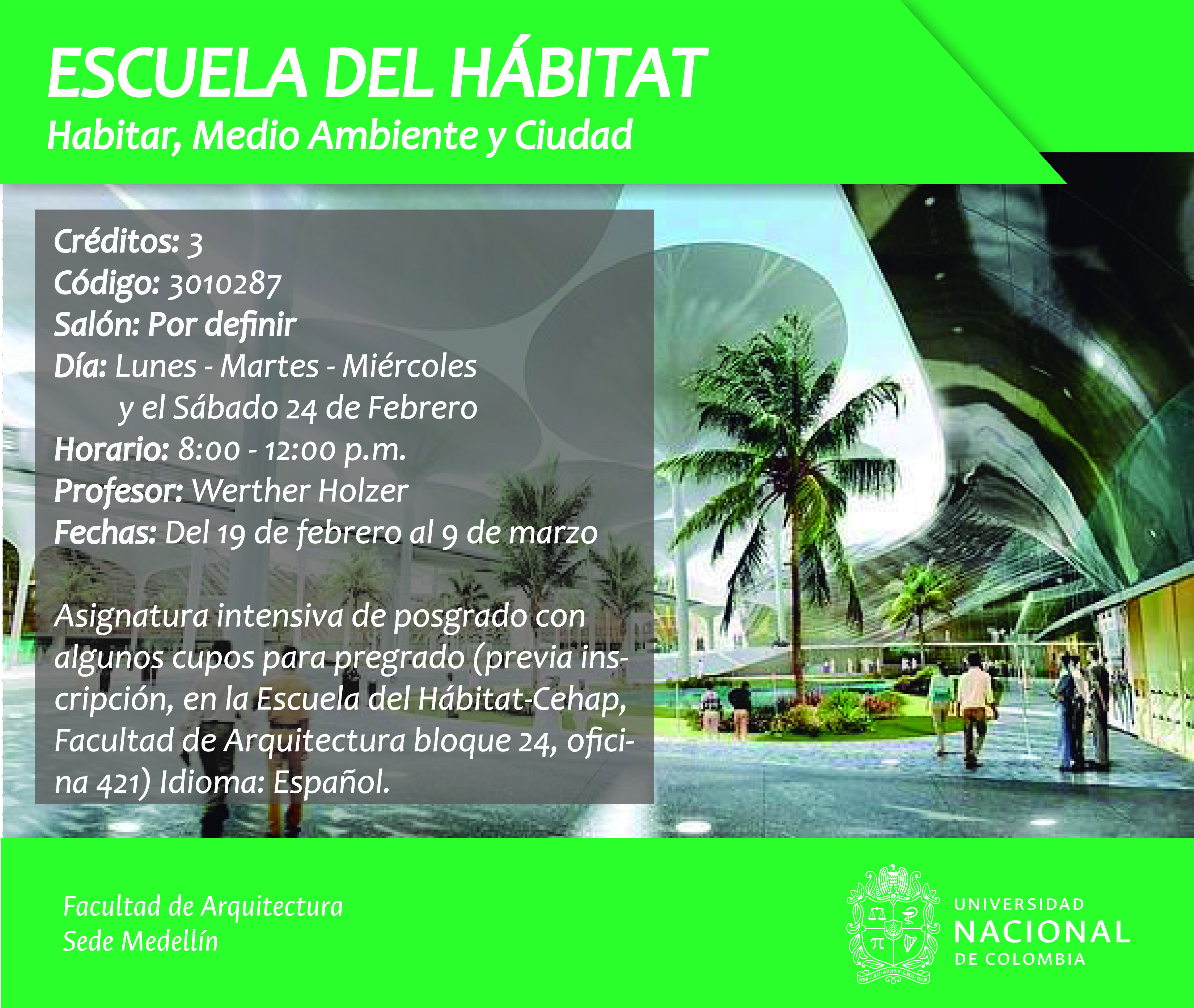 Habitar Medio Ambiente y Ciudad