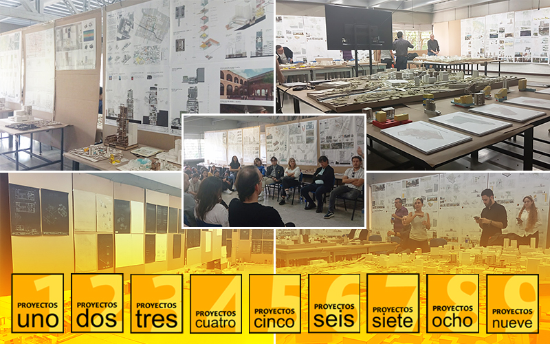 Entrega de los talleres finales de los pregrados de Arquitectura y Construcción del semestre académico 2023-2 en la UNALMed