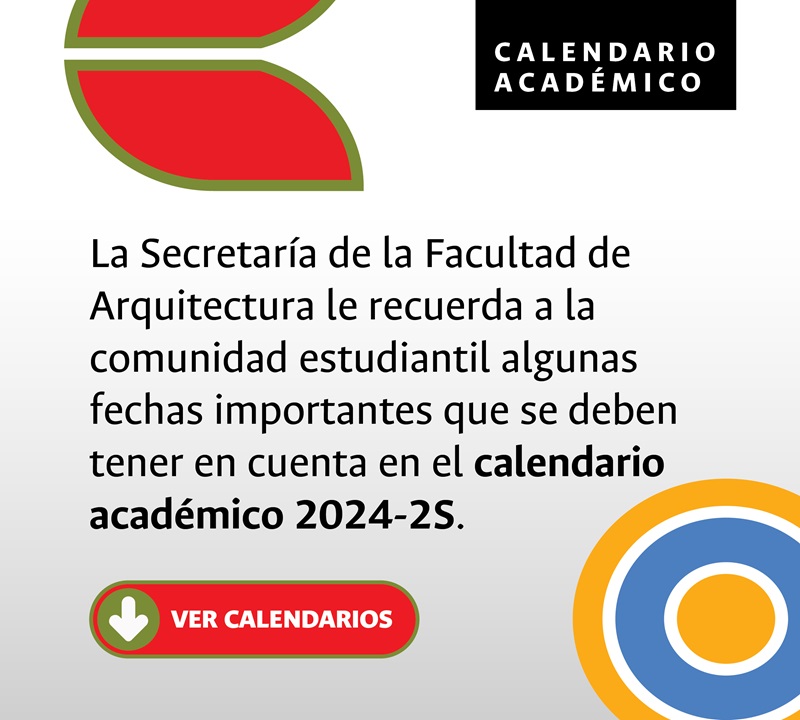 Calendarios Académicos 2024-1S