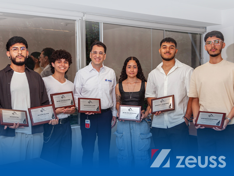 Estudiantes de la Facultad de Arquitectura, ganadores del Reto Nueva Experiencia Zeuss 3.0