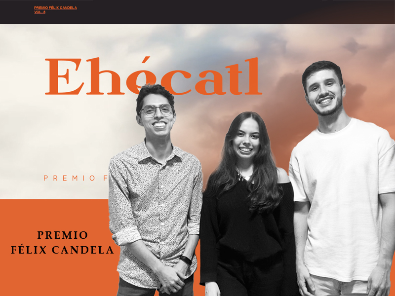 Estudiantes de la Maestría en Arquitectura recibieron mención de honor en el Concurso Internacional Félix Candela
