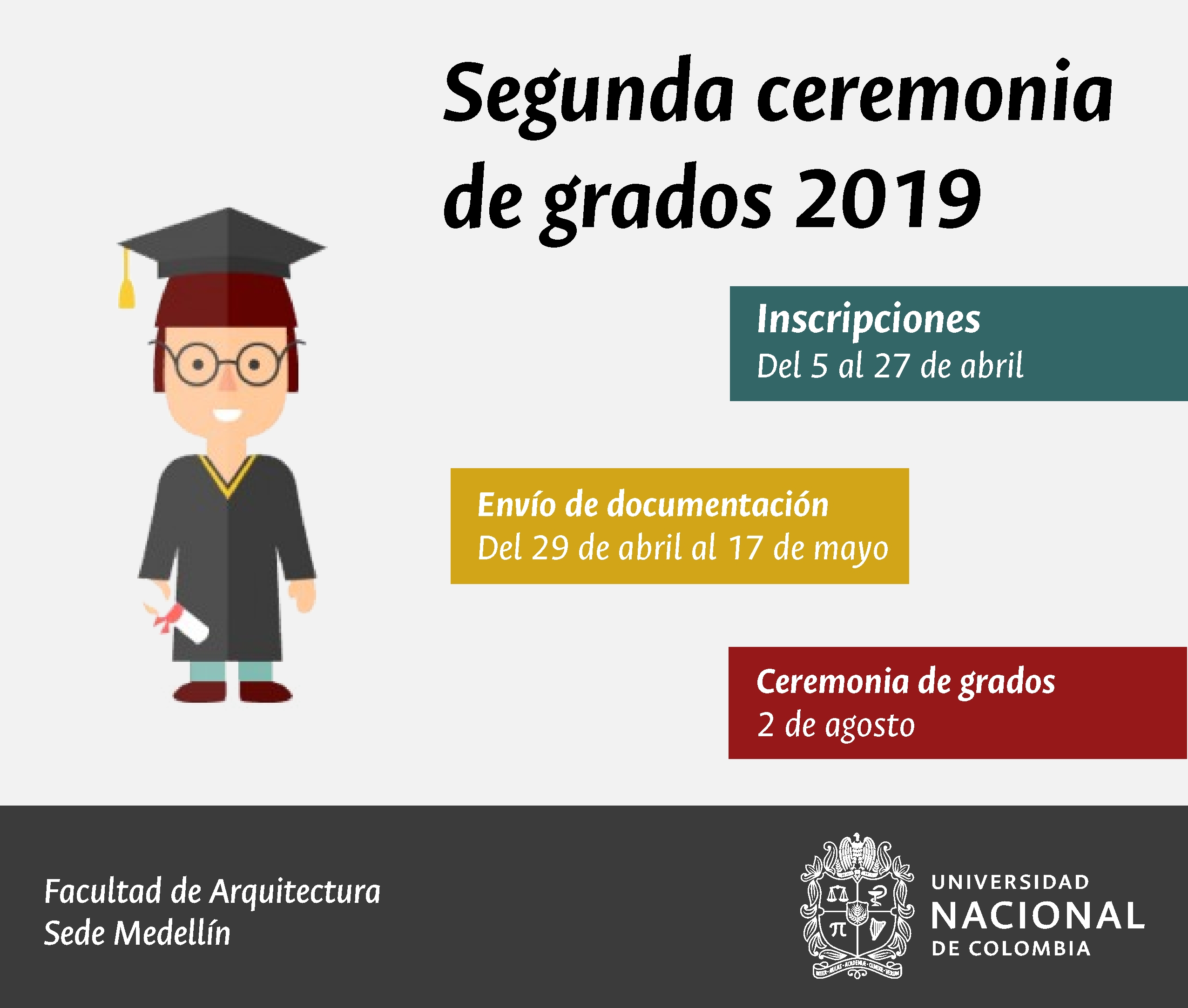 Instructivo Segunda ceremonia de grados 2019