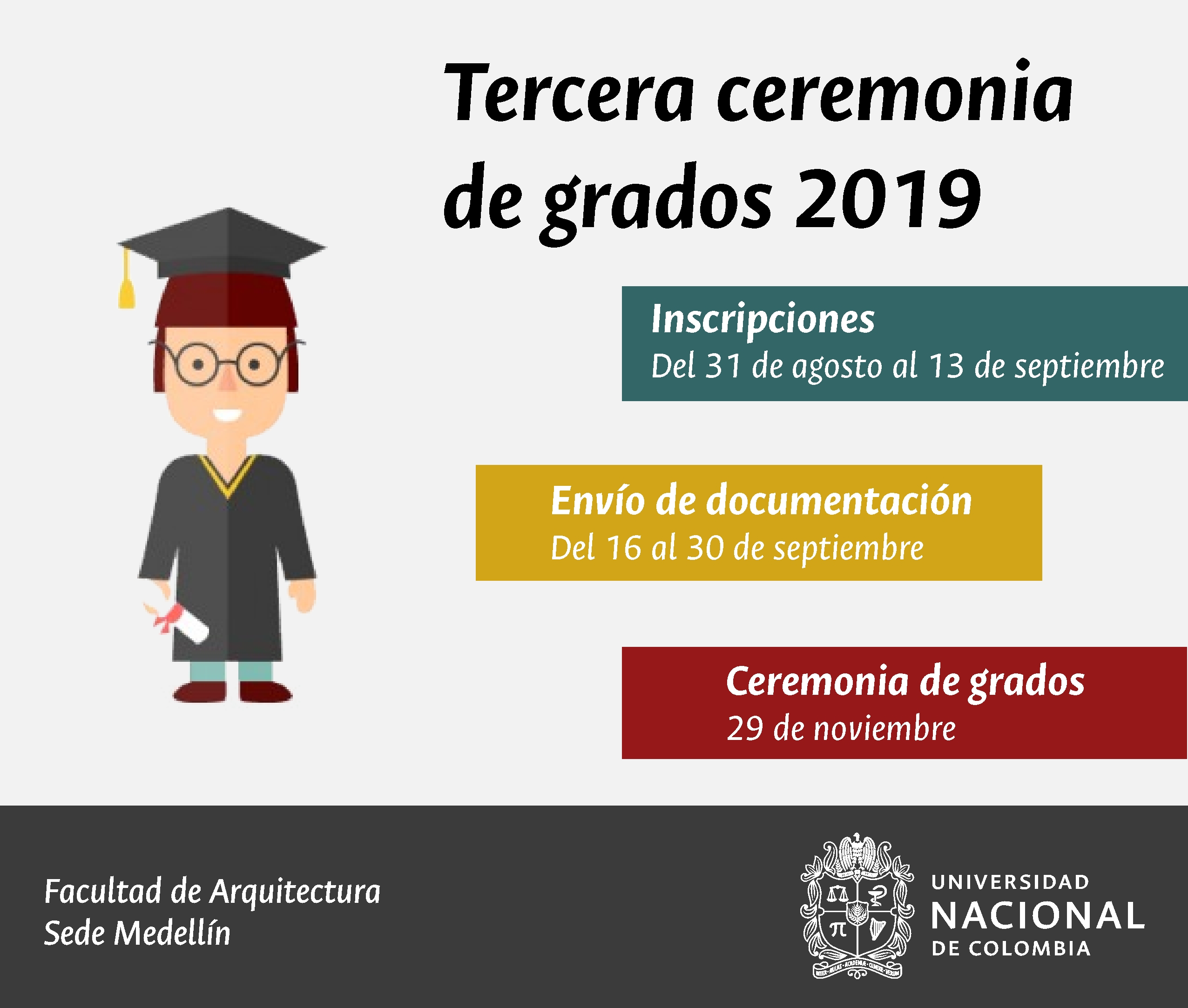Instructivo tercera ceremonia de grados 2019