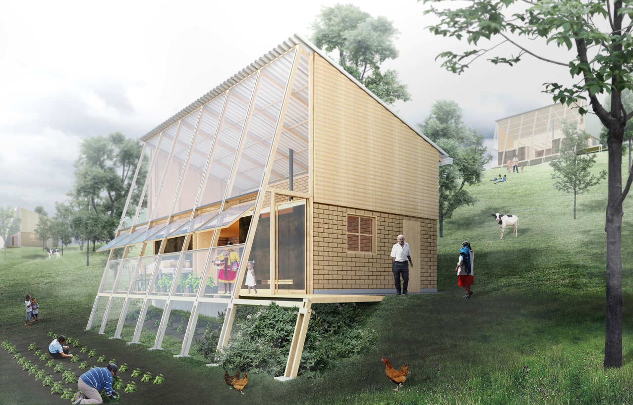 Dos profesores de la Facultad ganadores de concurso de prototipo de vivienda rural sostenible