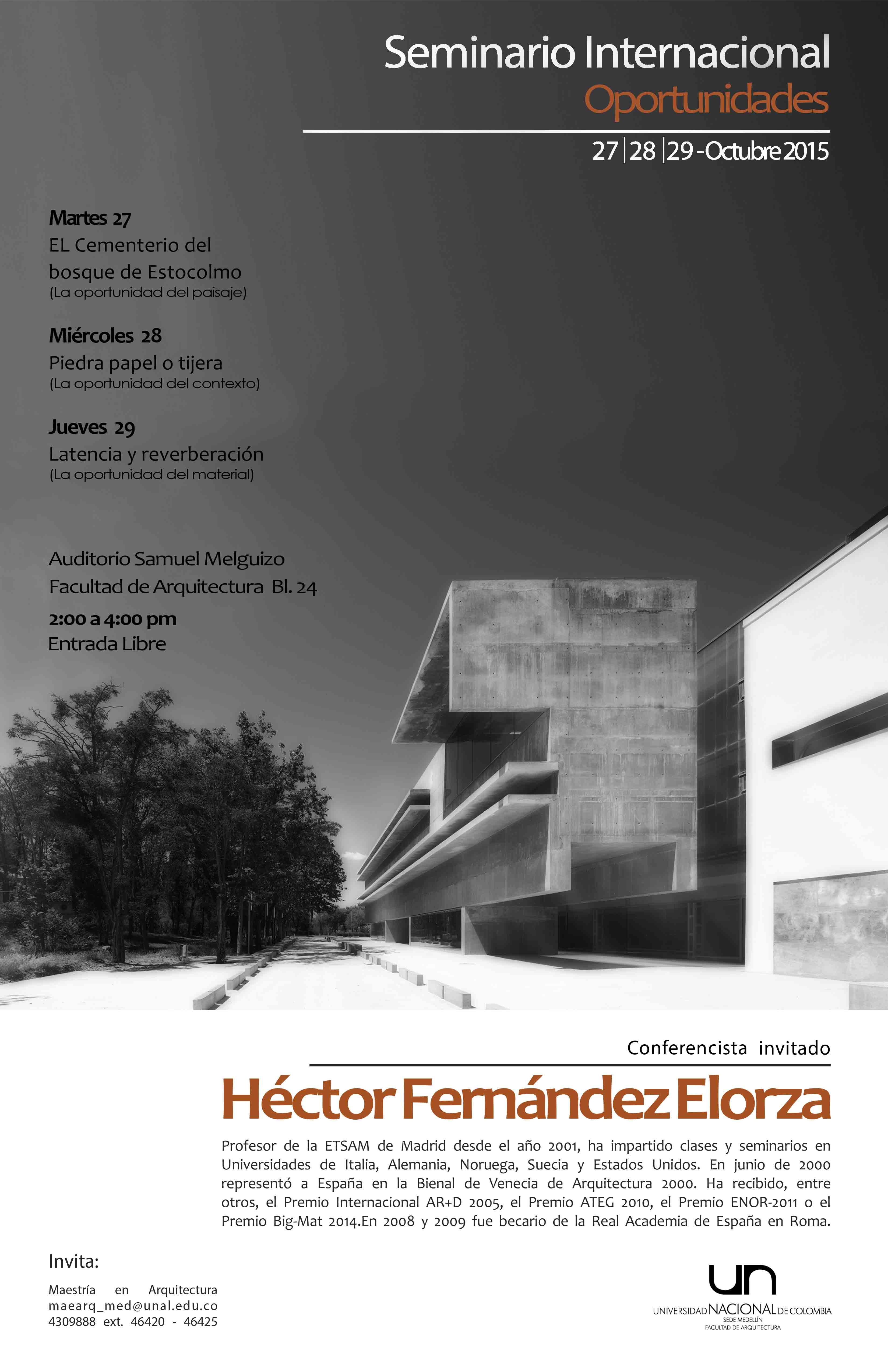 2015 10 26 Afiche Hector Fernadez BR
